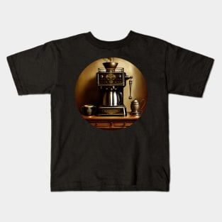 Antique Coffee Maker Kids T-Shirt